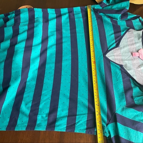 Lilly Pulitzer Gretchen Blue Tropez Polka Dot Dress Size Large - Picture 7 of 13